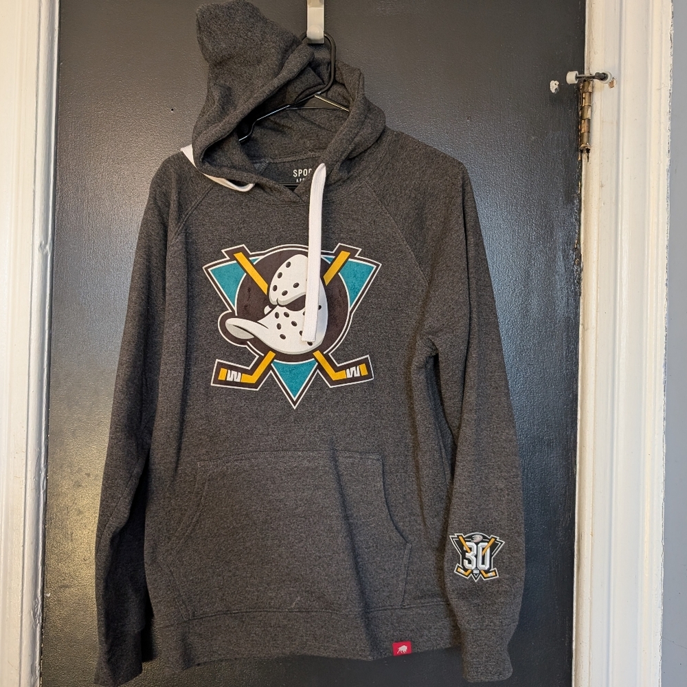 Anaheim Ducks Hoodie Sweatshirt Mens NEW
